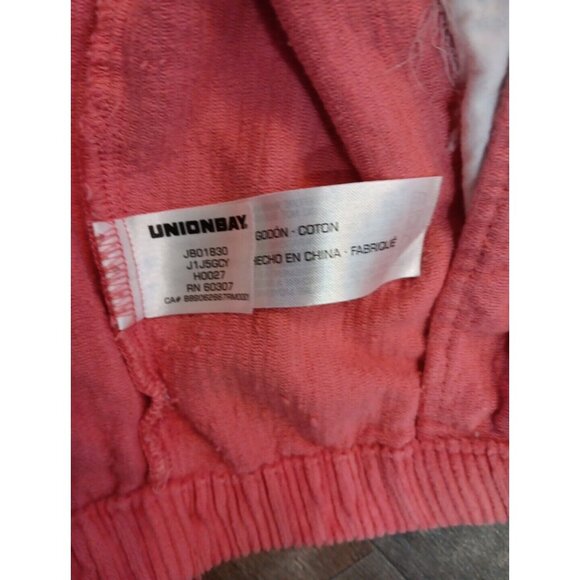 vintage 90s Blank Boxy Corduroy Hoodie sz L 1990s Russell Like. Oversized - Picture 7 of 16